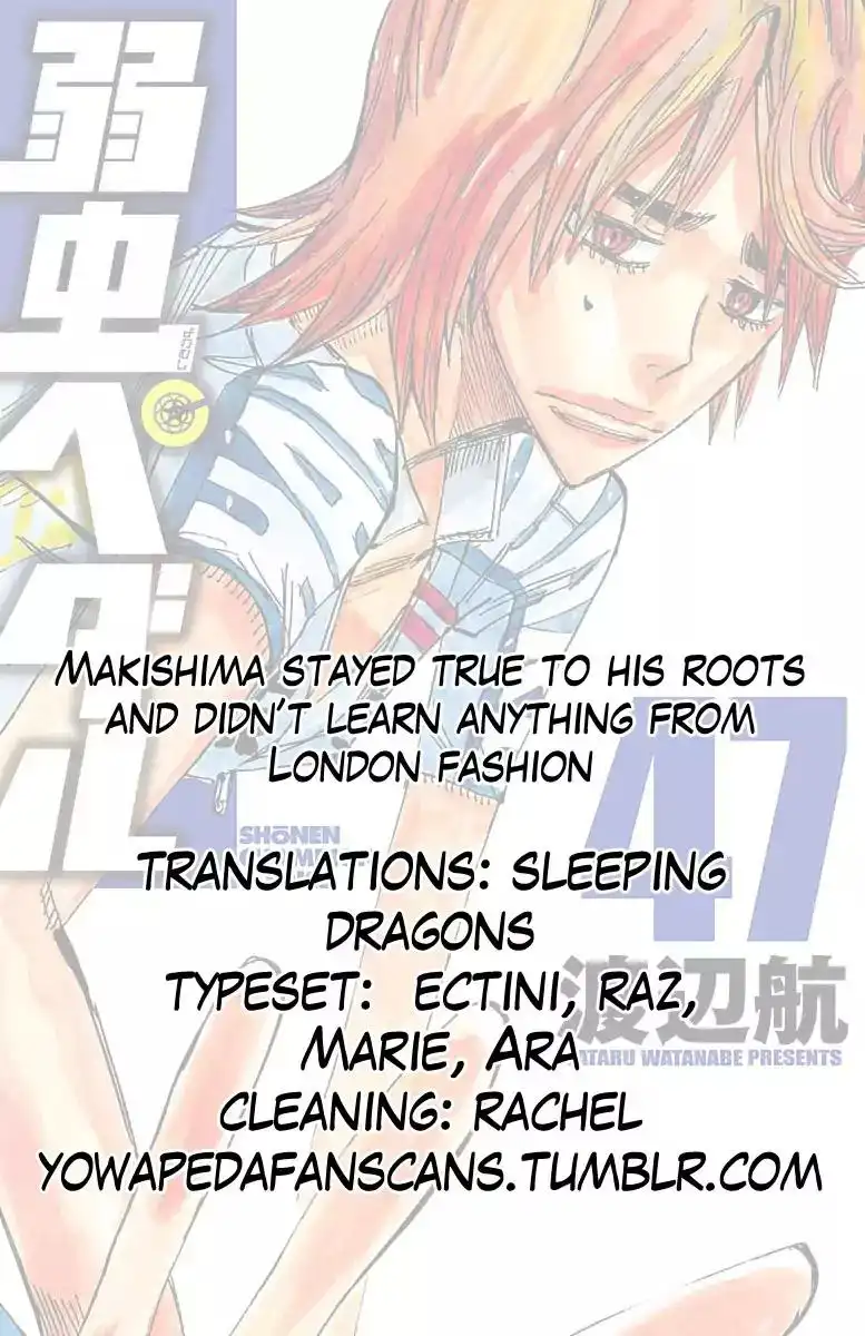 Yowamushi Pedal Chapter 400 24